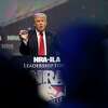 Donald Trump speaks at the National Rifle Association convention in Louisville, Ky., May 20, 2016.