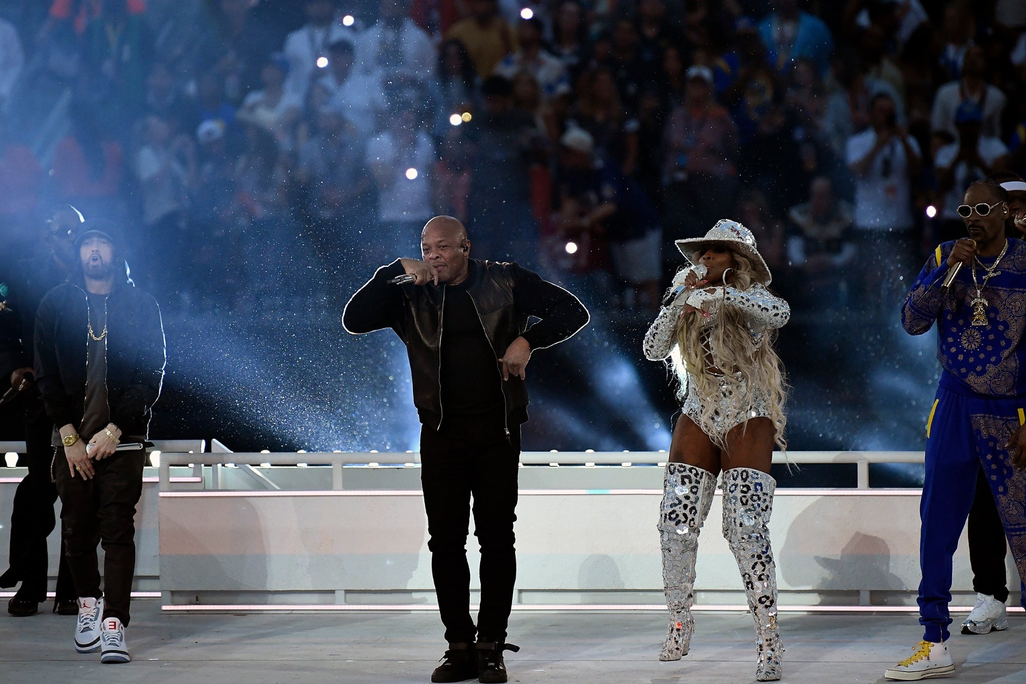 Who performed the first Super Bowl Halftime Show?