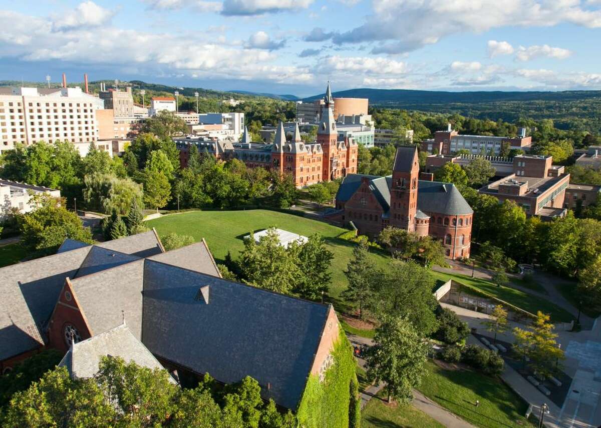 #25. Cornell University - Ithaca, New York - Grants awarded since 2011–2012: 128 (#3 in New York) - Grants awarded 2021–2022: 9 (14.8% acceptance rate) - Undergraduate enrollment: 14,743 - Graduate enrollment: 8,877 Since it began its Fulbright program in the 1940s, Cornell University has sent 500 recent graduates and graduate students around the globe. These individuals have traveled to more than 100 countries doing everything from studying Islamic finance in Senegal to researching court efficiency in Zambia to teaching English in Indonesia. The most popular Fulbright destinations for students at Cornell are in Asia, with countries in South America coming in at a close second.