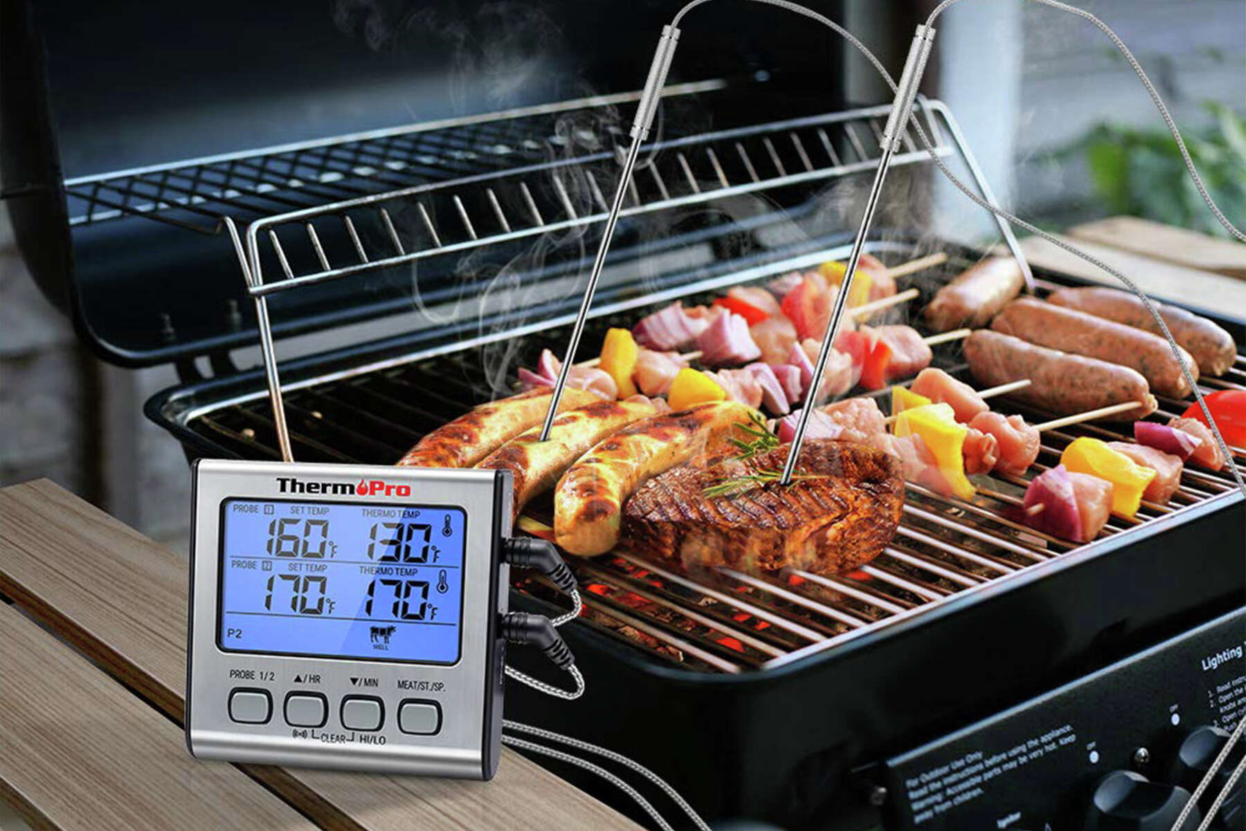 ThermoPro TP510 Waterproof Digital Instant Reading BBQ Meat Oven