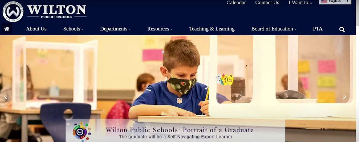 A mockup of what the new school website might look similar to upon its launch on July 1.