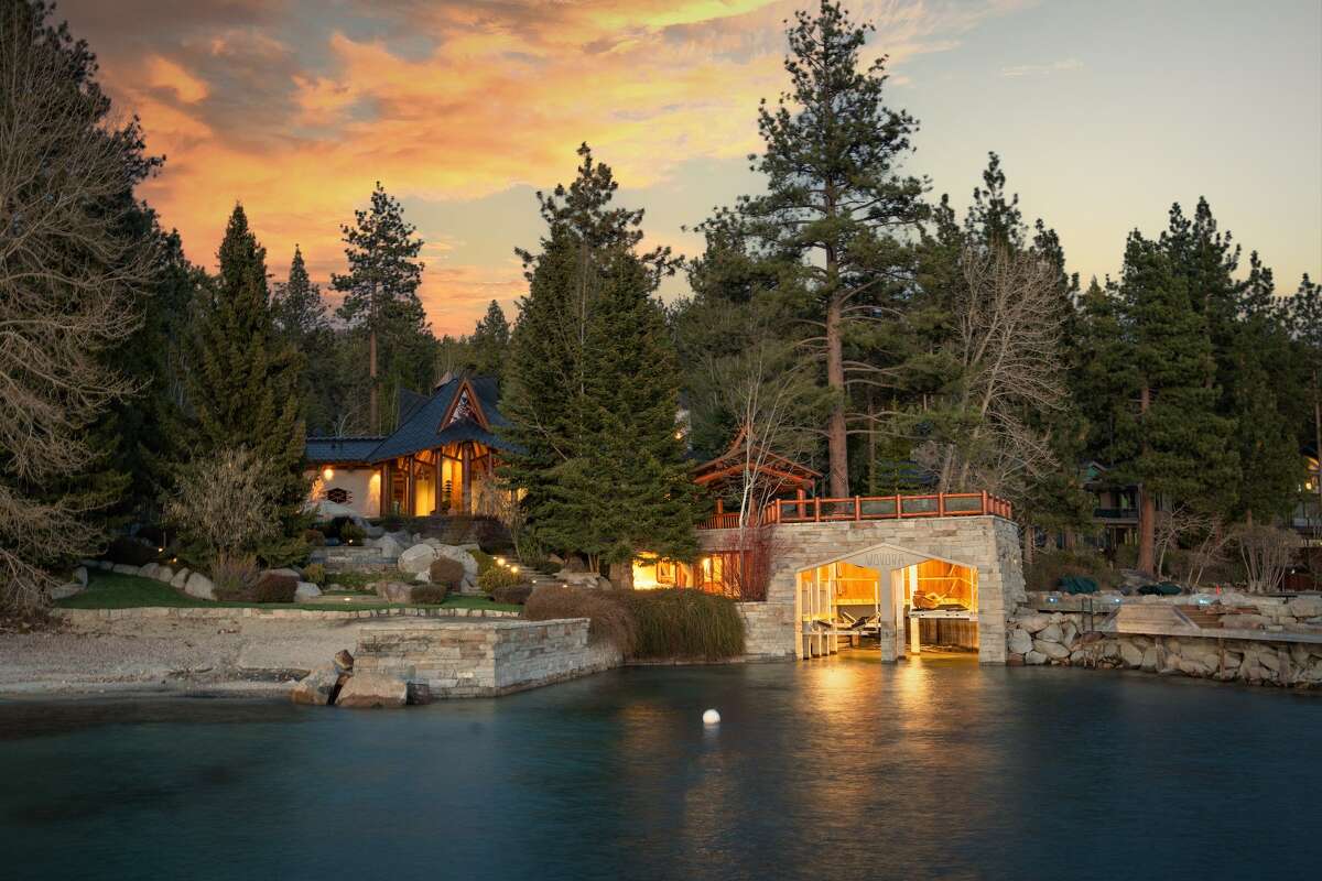 The Wovoka estate on the Nevada side of Lake Tahoe is for sale for $55 million.
