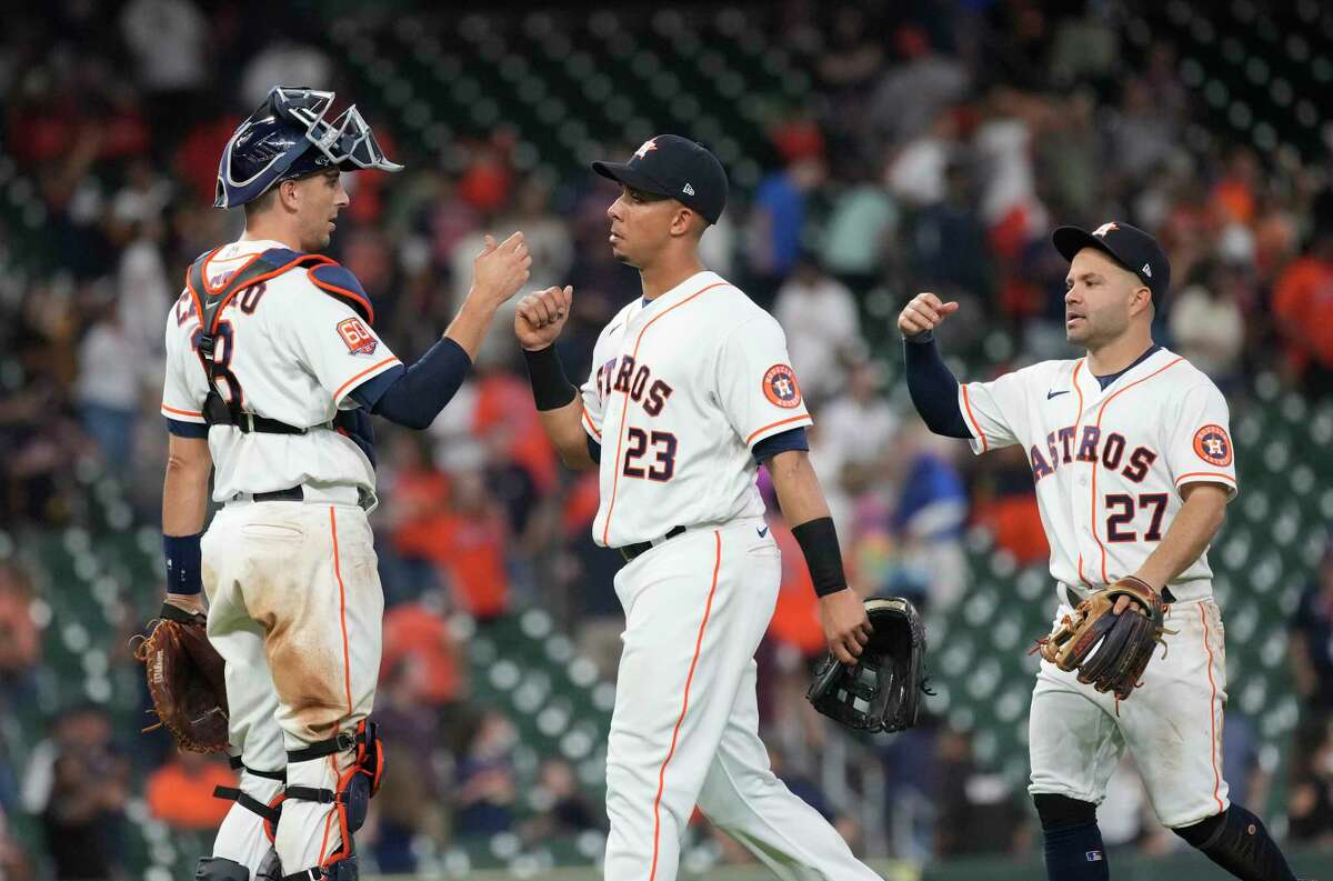 Houston Astros pitchers combine for win over Cleveland Guardians