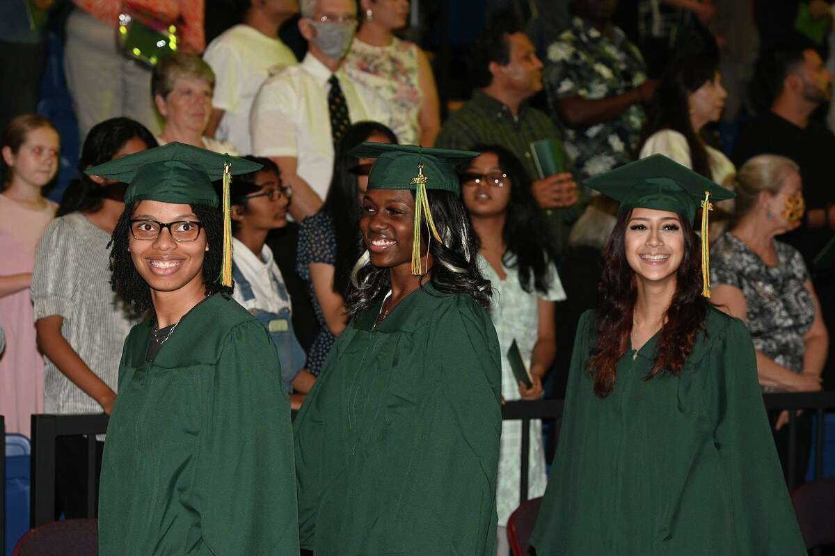 Cypress Falls High School students graduated on May 24, 2022, at the Berry Center.