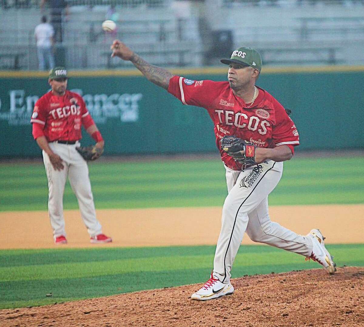 Junior Guerra struck out nine to help the Tecos to victory Wednesday night.