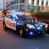A file photo of a Hartford, Conn., police cruiser. Police charged a Hartford man for a fatal shooting that took place earlier this month.