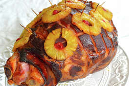 A baked ham with pineapple is not deserving of its own day, sorry.
