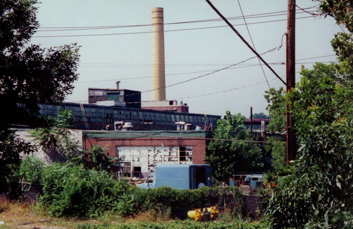 This undated photo provided by the Environmental Protection Agency shows the Raymark property, in Stratford, Conn. prior to demolition in the 1990s.