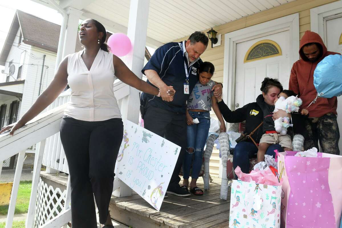 Ansonia Hosts Parade For Terminally Ill 7 Year Old Jeilany Vega