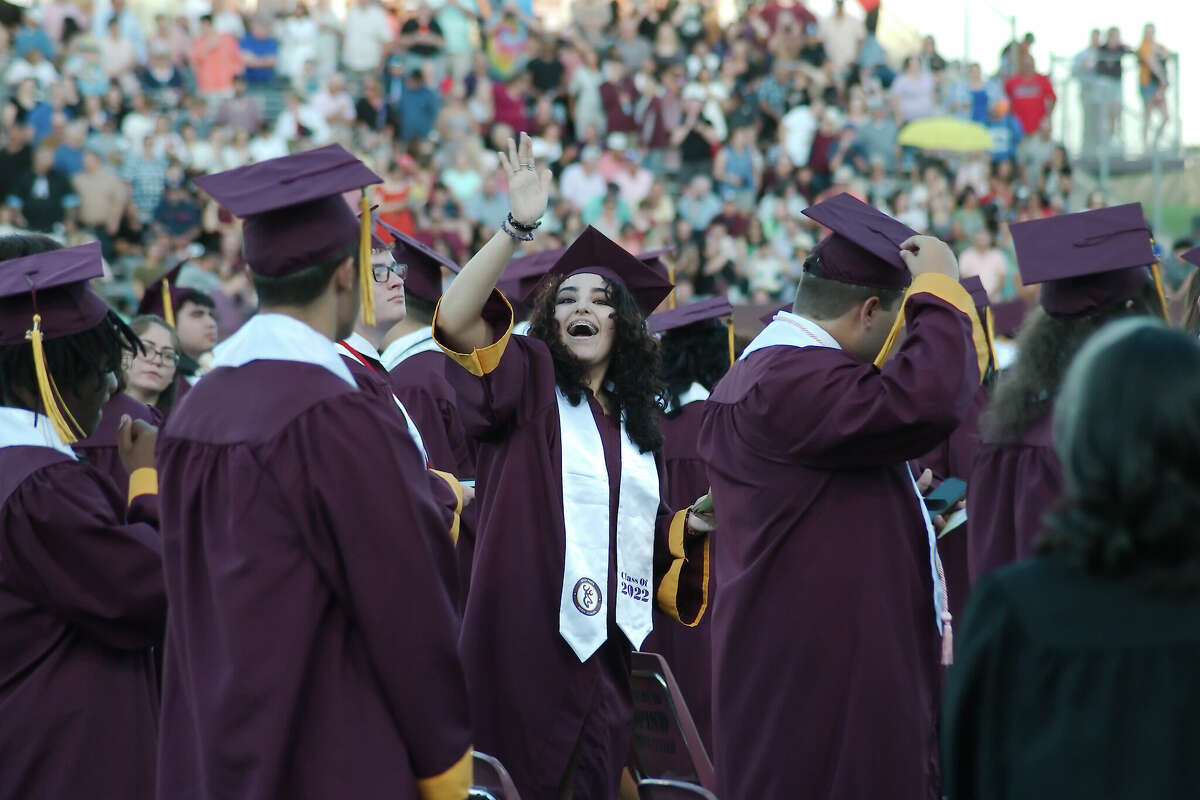 See scenes from Deer Park High School's graduation ceremony