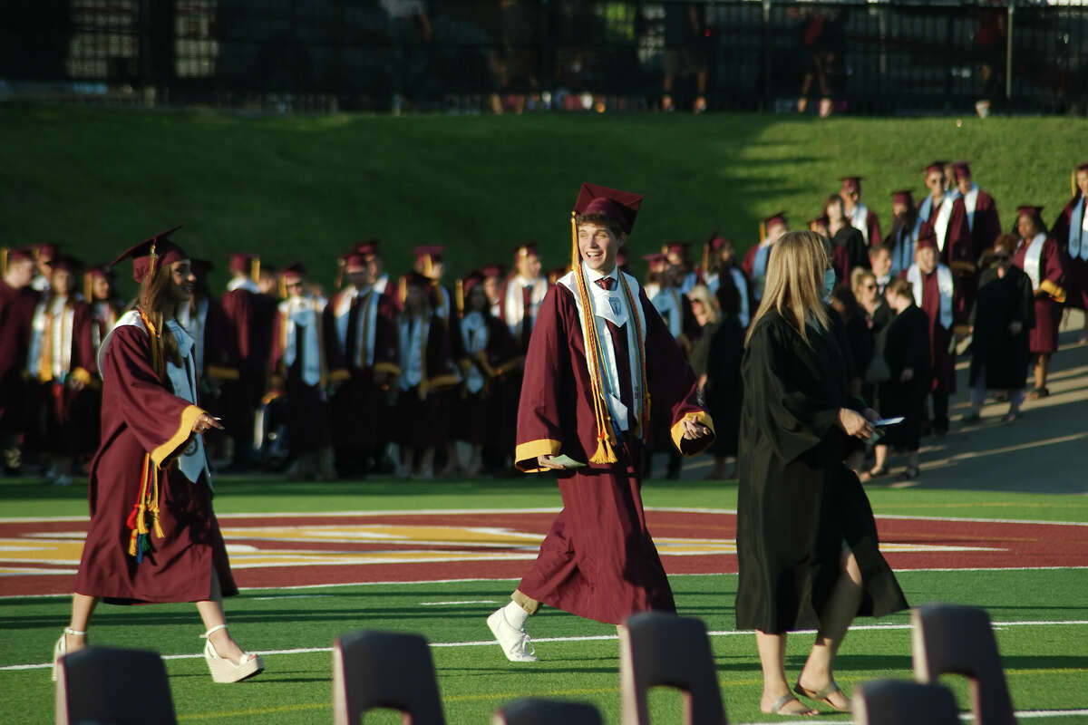 See scenes from Deer Park High School's graduation ceremony