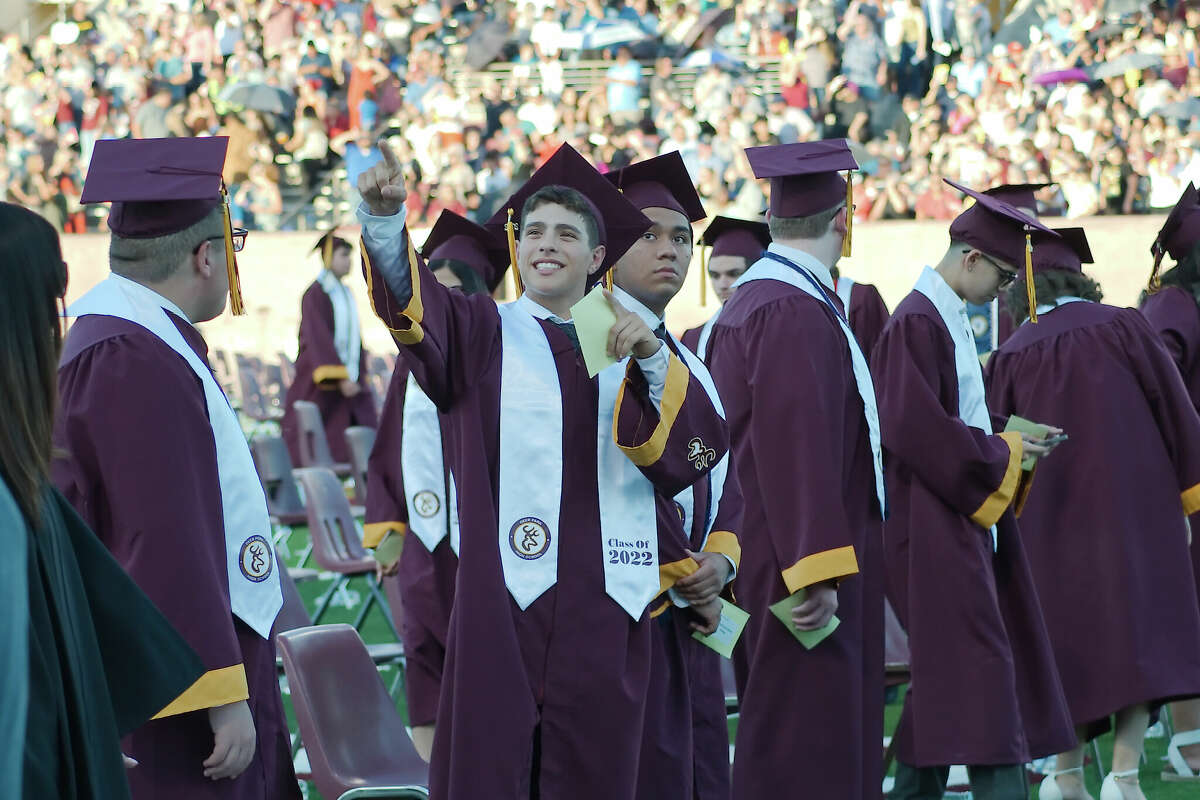 See scenes from Deer Park High School's graduation ceremony