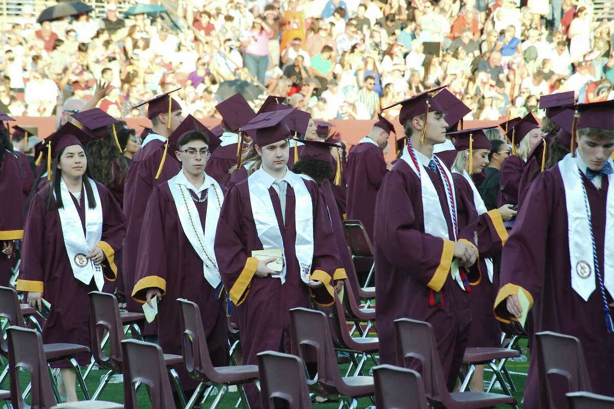 See scenes from Deer Park High School's graduation ceremony