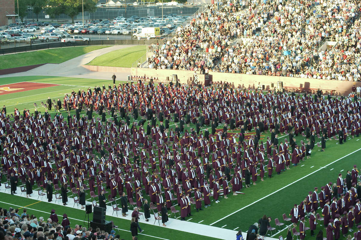 See scenes from Deer Park High School's graduation ceremony