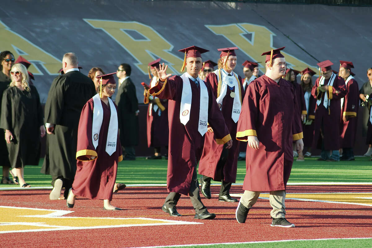 See scenes from Deer Park High School's graduation ceremony