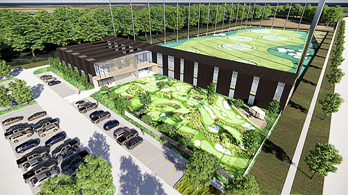 A rendering of The Complex, a new golf and entertainment complex planned for Plocher Construction's Park North development.