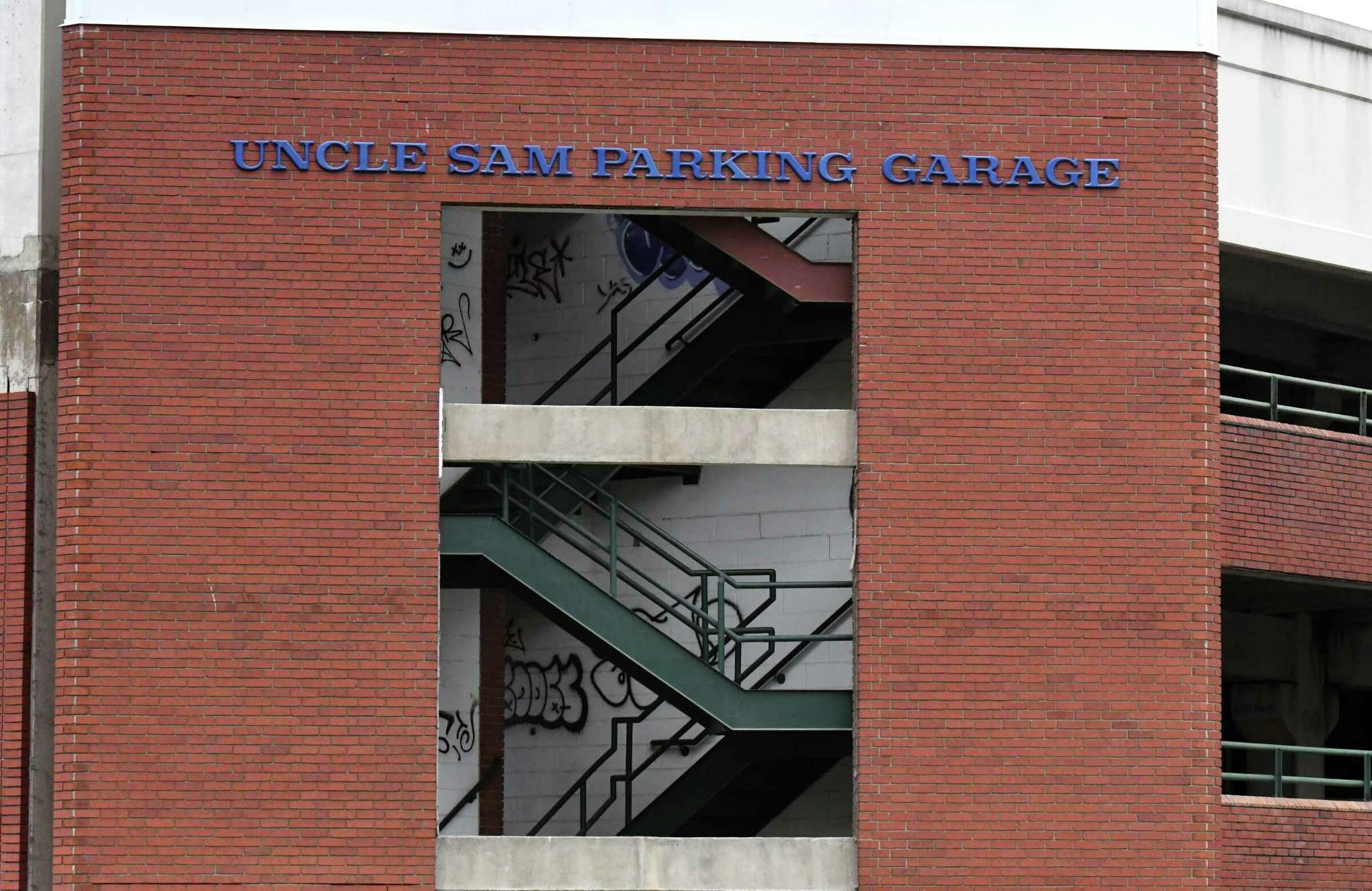 Frear Building, Atrium and Uncle Sam parking lot in Troy are for sale