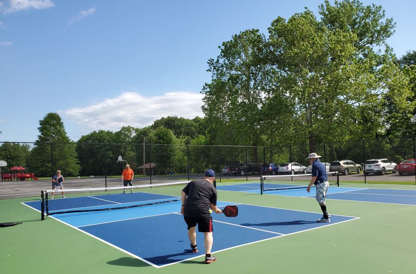 New pickleball courts open in Cottage Hills' Kutter Park
