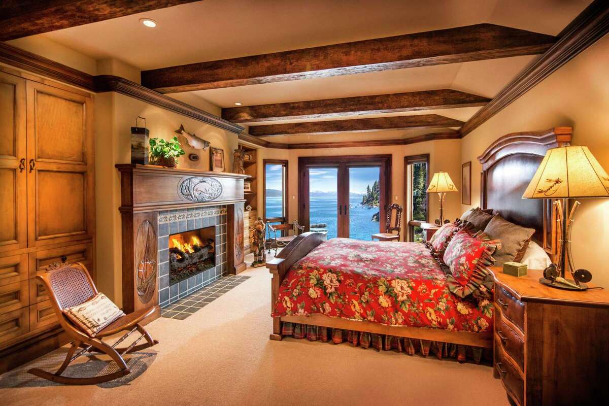 Crystal Pointe, a two-property waterfront estate on the Nevada side of Lake Tahoe, is on the market for $64.5 million.