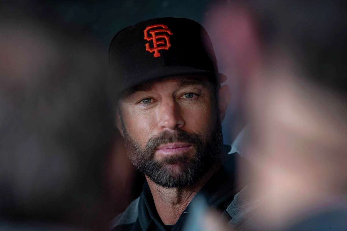 Giants' manager Gabe Kapler told reporters Friday that he doesn't plan on  taking the field for the national anthem “until I feel better…