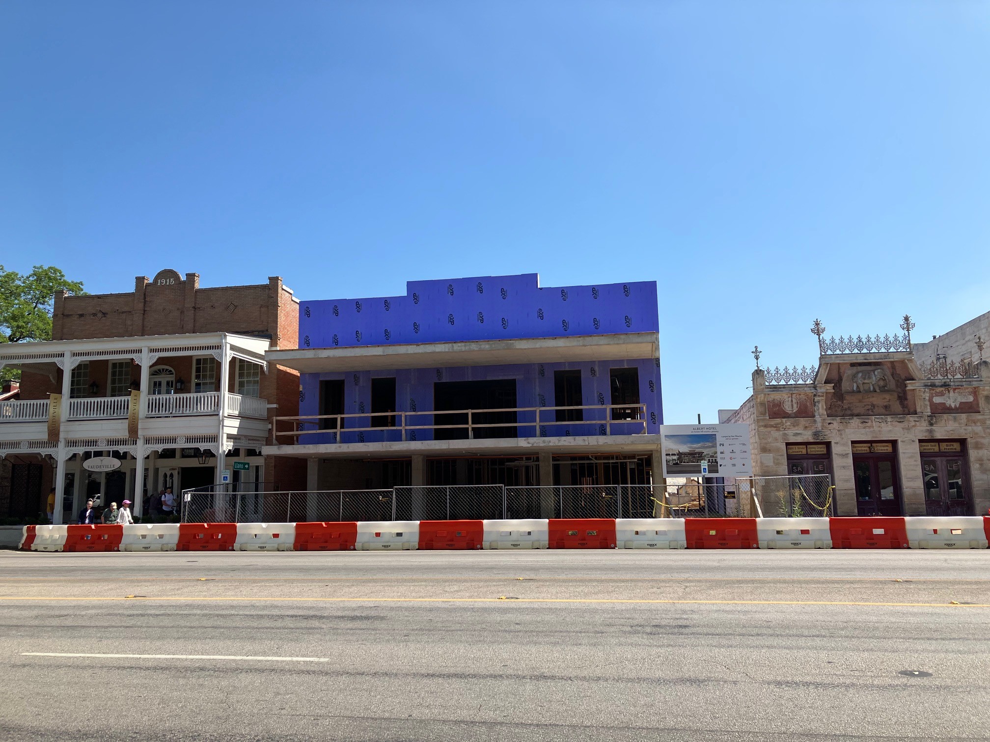 The Albert Hotel in Fredericksburg is on track for a 2023 opening