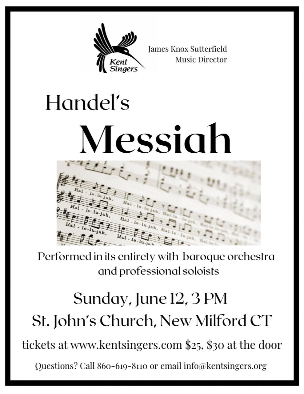 Kent Singers to perform entire Handel's 'Messiah' - Vimarsana News
