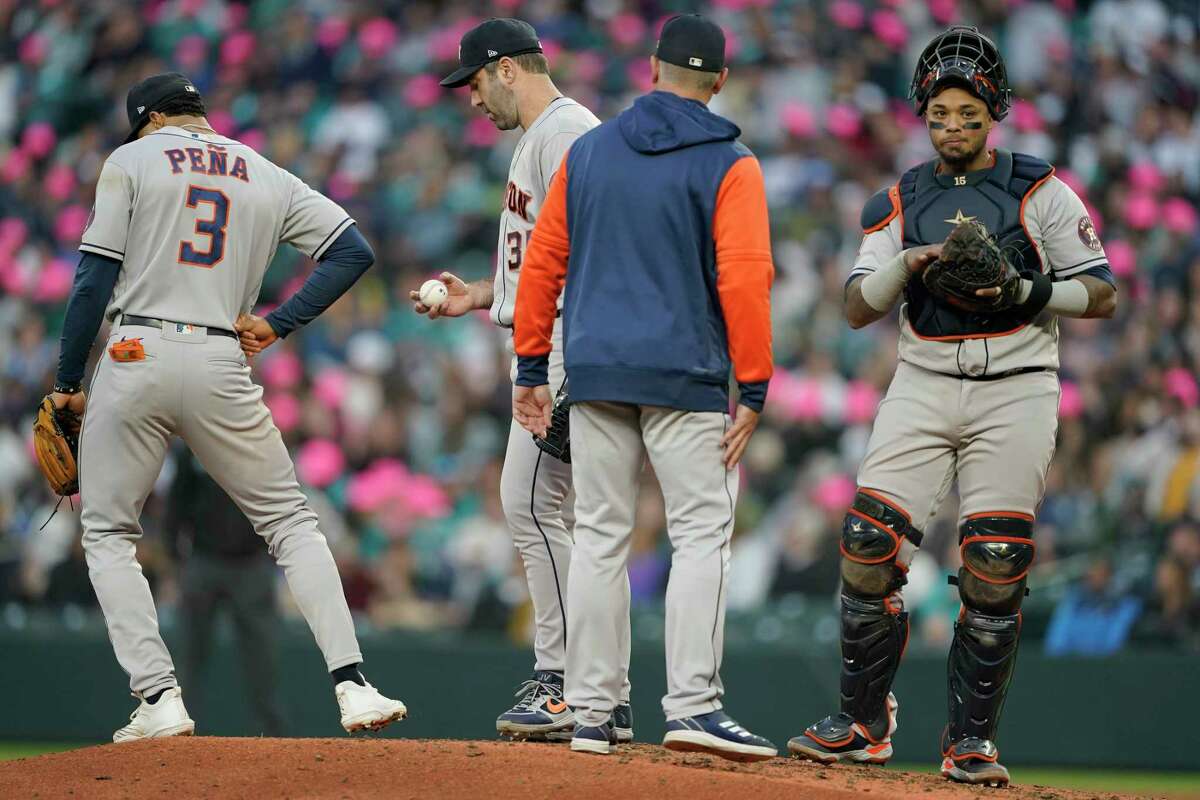 Justin Verlander, Martín Maldonado carry Houston Astros' win