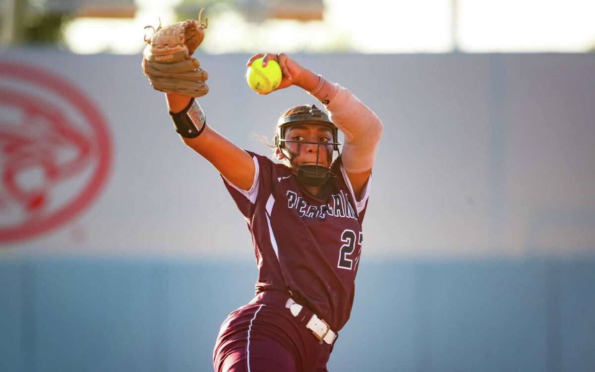 Pearland pitcher Abigail Gutierrez was one of multiple first-team honorees from the district champion Lady Oilers on the all-District 23-6A softball team.