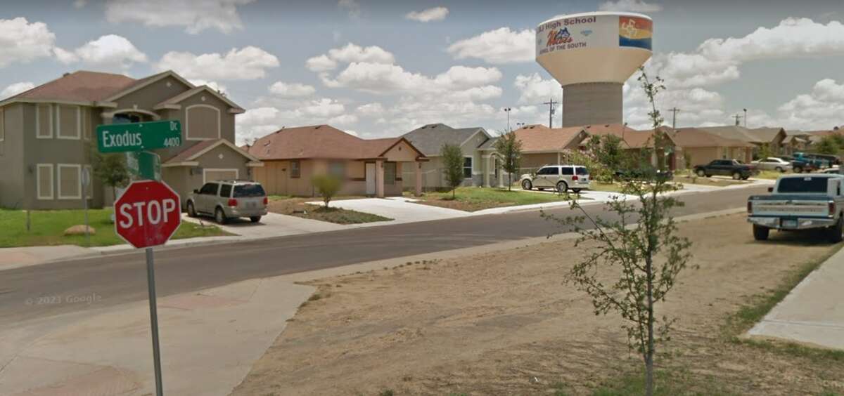 Pictured is the 4400 block of Exodus Drive. A teen was shot in the head near this location in the early hours of Saturday, May 28, 2022, according to the Laredo Police Department.