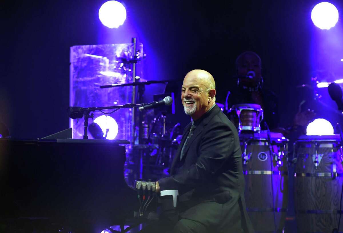 Billy Joel performs during the annual Greenwich Town Party at Roger Sherman Baldwin Park in Greenwich, Conn., on Saturday May 28, 2022.