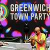 The Preservation Hall Jazz Band performs during the annual Greenwich Town Party at Roger Sherman Baldwin Park in Greenwich, Conn., on Saturday May 28, 2022.