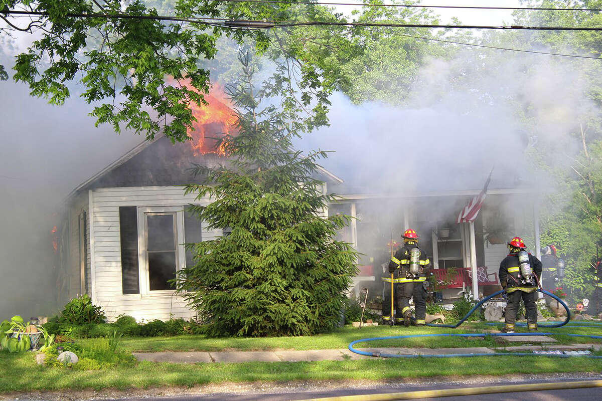 Photo Fire roars through Winchester house JournalCourier