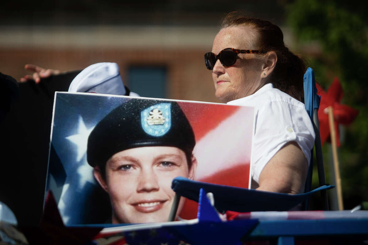 Hundreds flock to downtown Midland for a Memorial Day parade Monday, May 30, 2022.