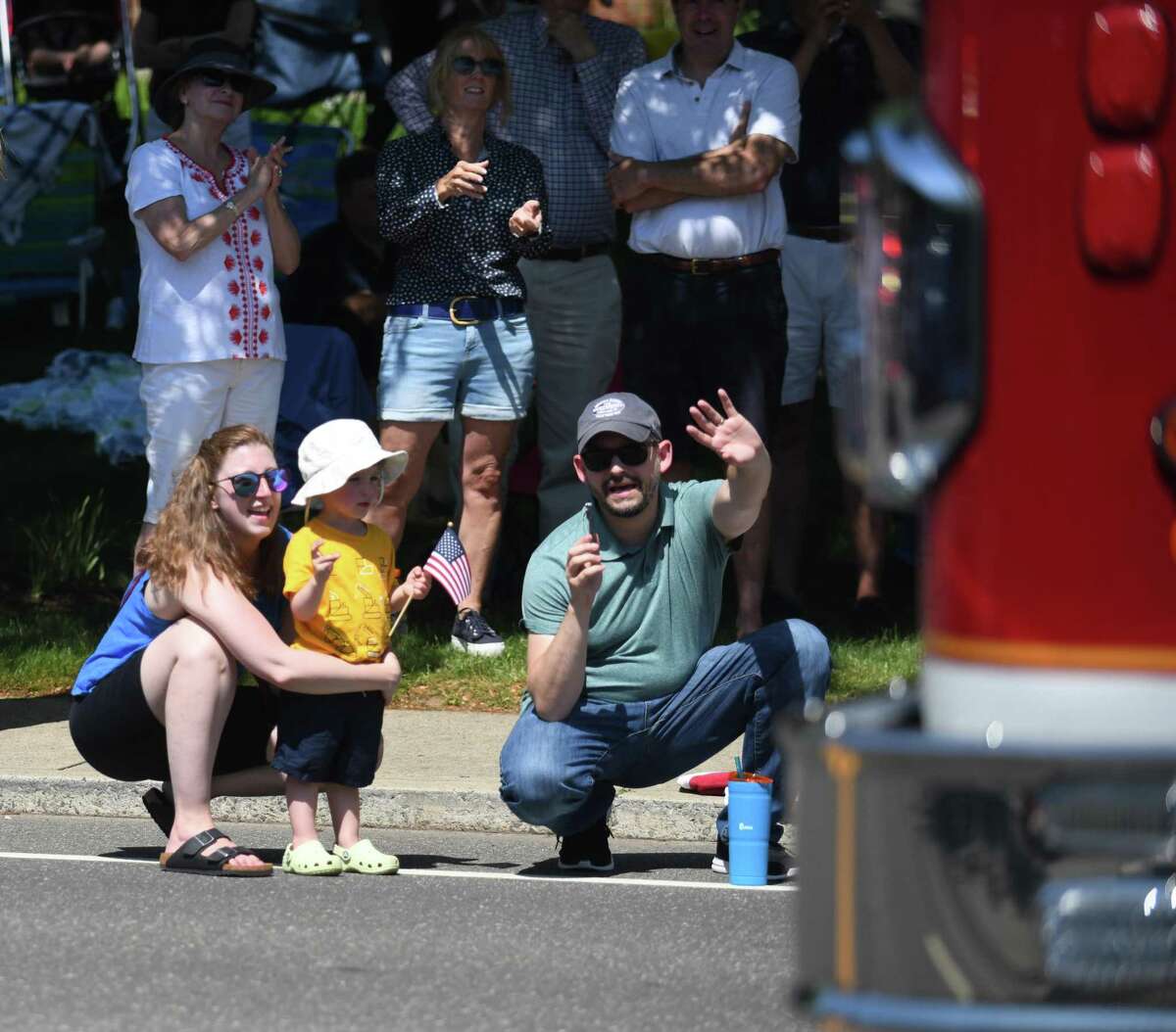 In Photos Darien Memorial Day parade ends at Spring Grove Veterans