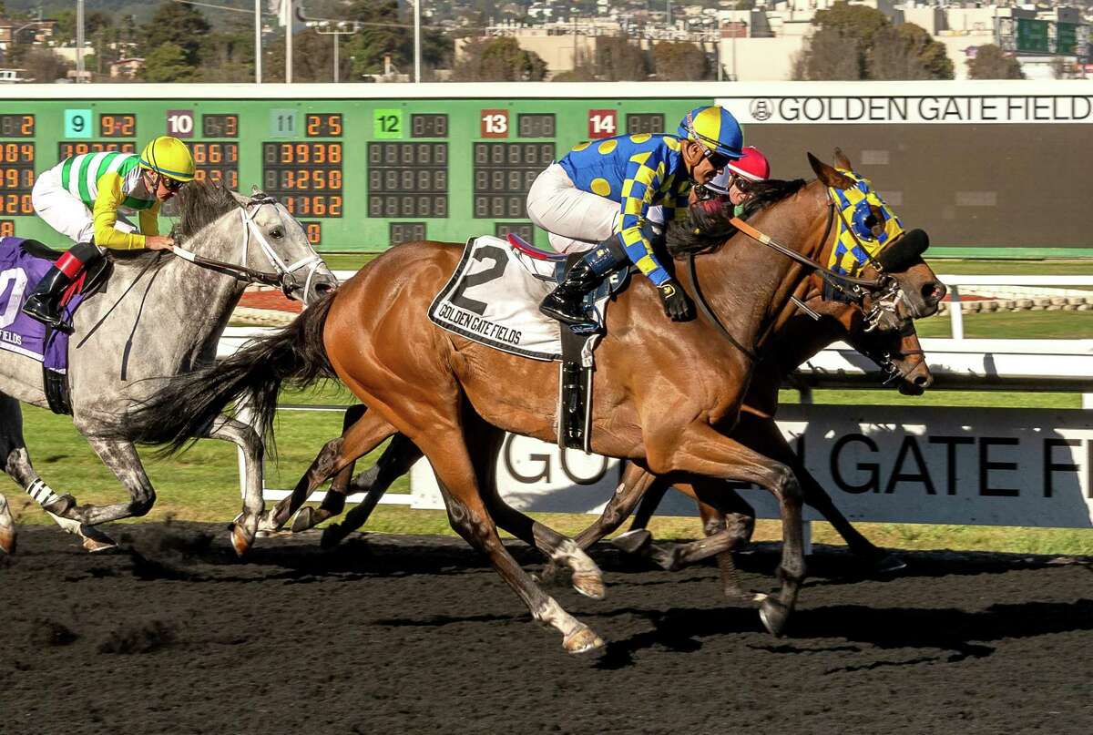 Freeport Joe, ridden by Assael Espinoza, won the $100,000 All American Stakes at Golden Gate Fields on Monday.
