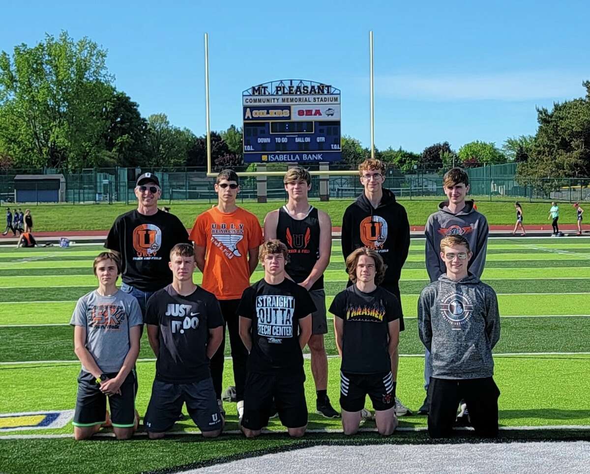 Ubly's boys track team finished 8th at the MITCA state meet in Mt. Pleasant Saturday, May 28.