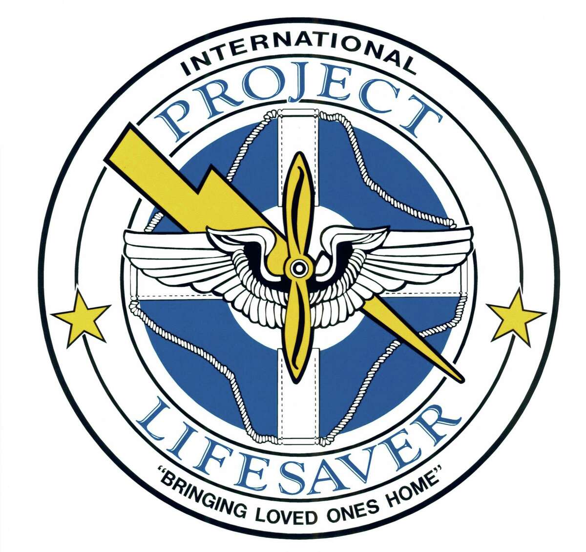 A logo for Project Lifesaver, left, and t