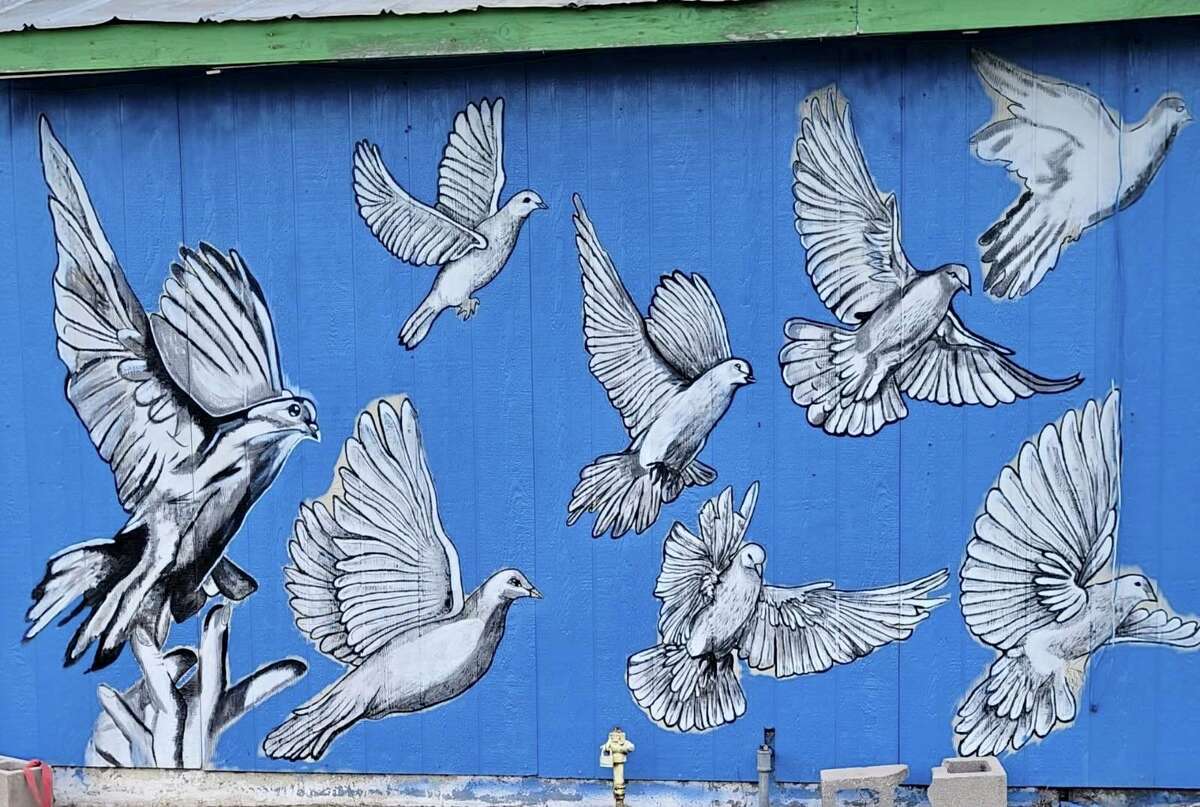 San Antonio artist Michael "Mikey" Sanchez is creating a mural with 22 doves to represent the victims of the Uvalde mass shooting. Although it was 21 victims who were shot and killed, Joe Garcia, the husband of fourth-grade teacher Irma Garcia, died two days later due to grief. 