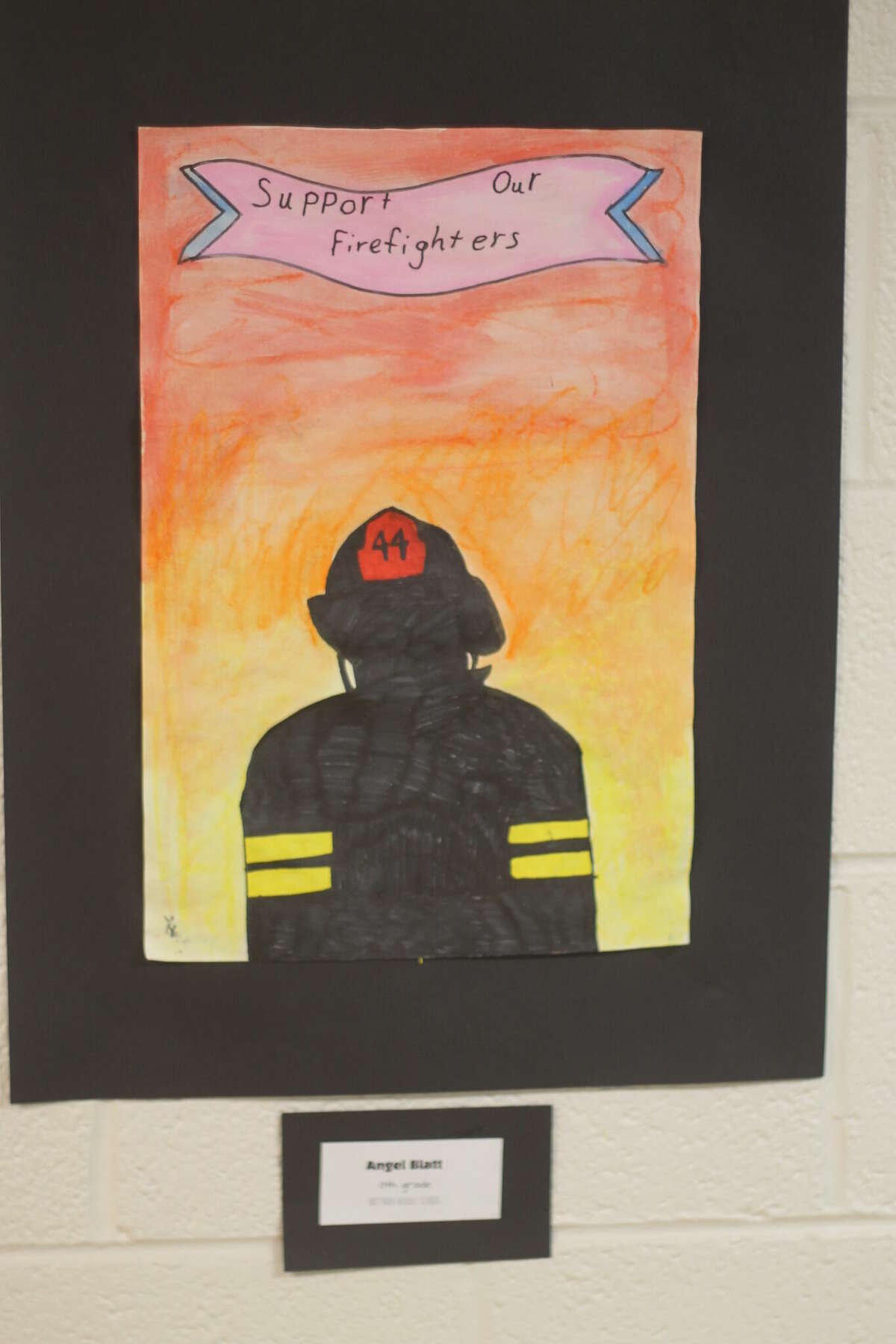 The Manistee County Courthouse is hosting a student art exhibit honoring first responders through July 1.