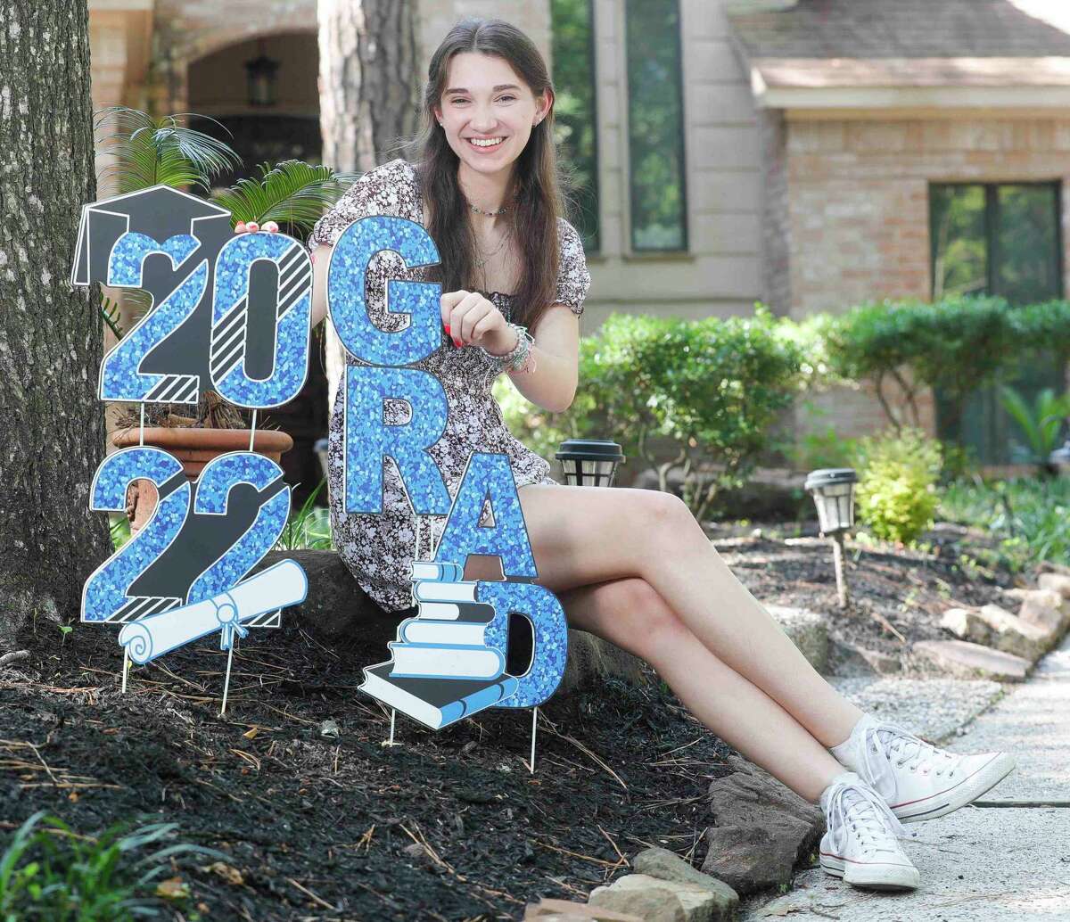 College Park High School’s Addison Rosenbaum was honored during her graduation ceremony for having perfect attendance since first attending Sally K. Ride Elementary School in 2009. Rosenbaum will student environmental engineering at Texas A&M.