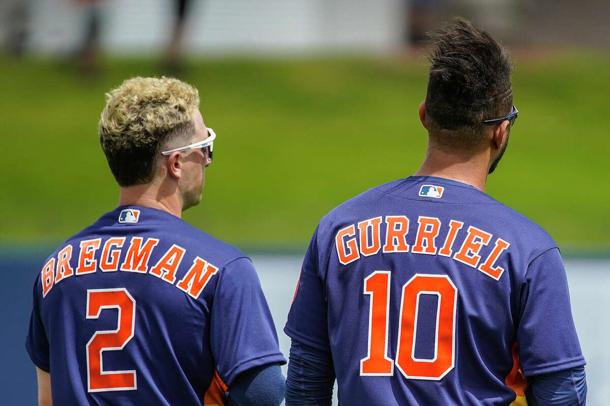 Houston Astros - Alex Bregman & Yuli Gurriel