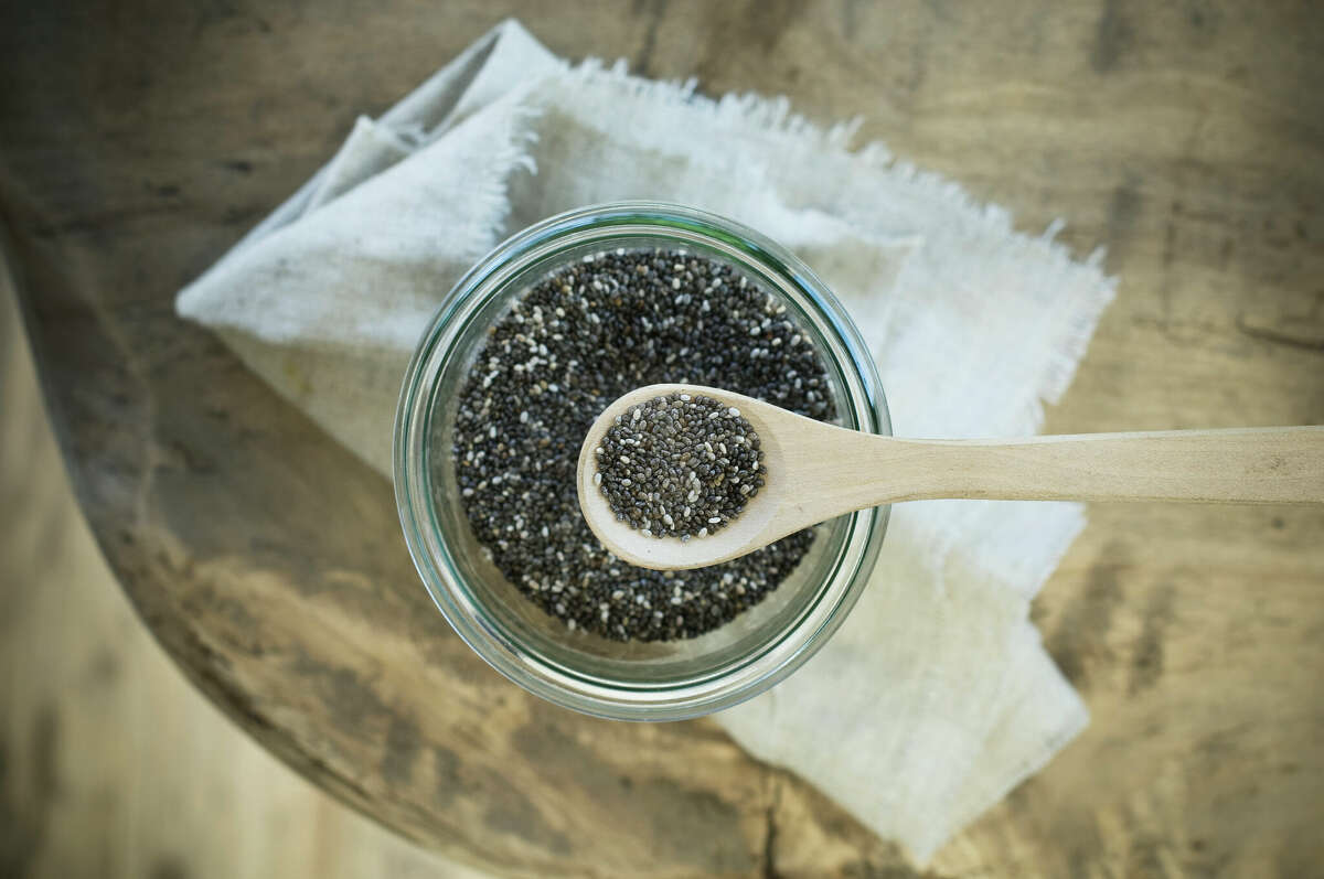 Chia seeds are an easy way to up your daily fiber intake.