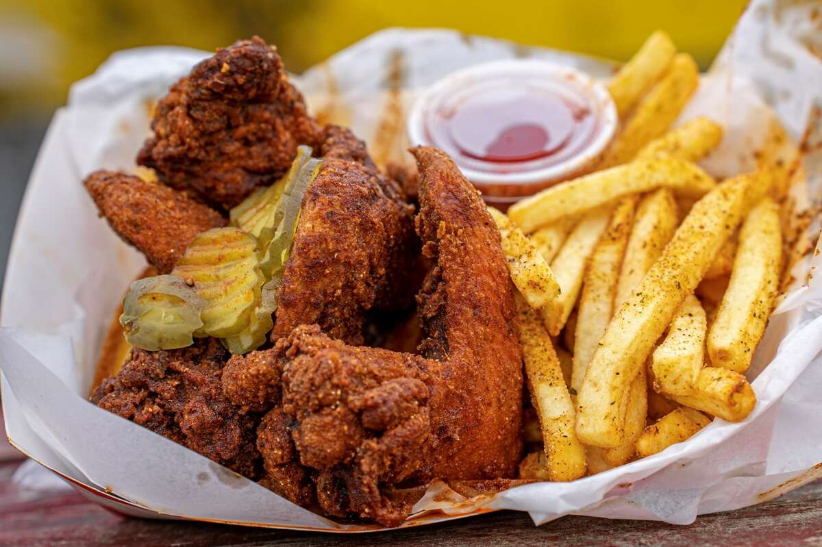 Find Chunky's hot chicken in Third Ward.