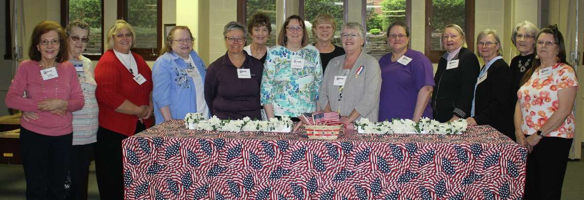 Midland members of the Daughters of the Union recently celebrated the society's 50th anniversary.