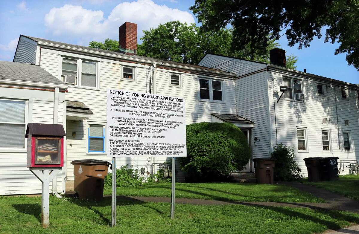 Stamford’s housing authority plan for Oak Park Raze 27 buildings, fix