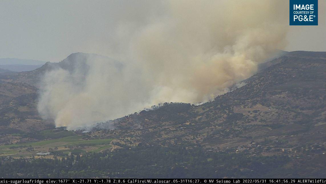 Evacuations underway as fast-moving Napa County wildfire jumps to 376 acres - Vimarsana News