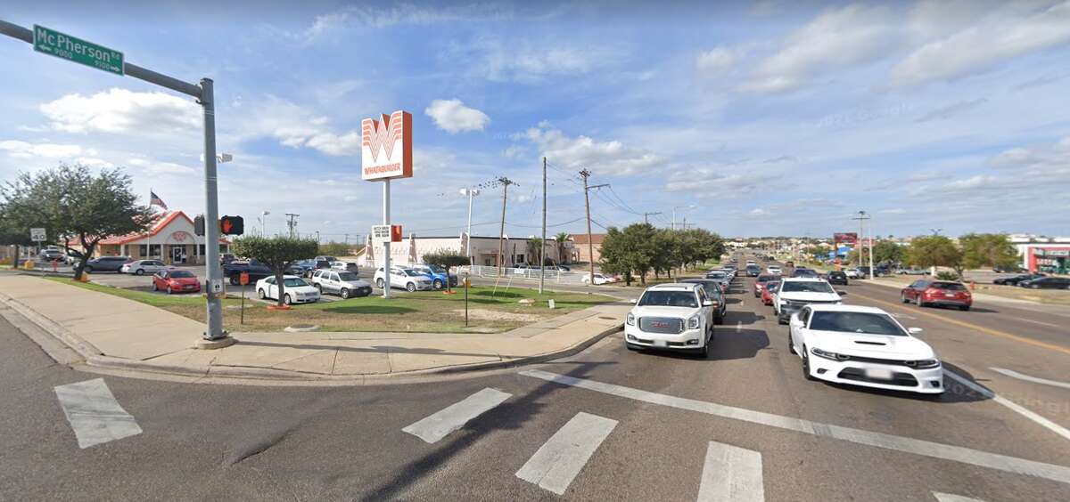 Pictured is the 9100 block of McPherson Road in north Laredo. A 12-year-old boy was seriously injured in an autopedestrian accident at this location on Tuesday, May 31, 2022.
