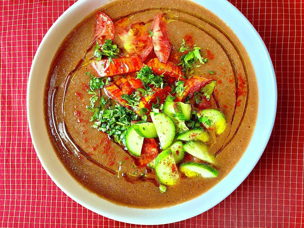 Chilled Heirloom Tomato Soup from Anita Jaisinghani
