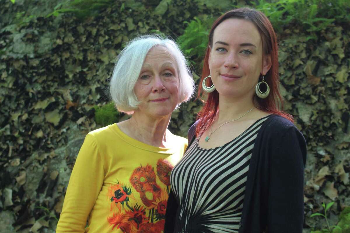 Barb Jennes, left, is the author of "Blinded Birds," a poetry collection that accounts for a multigenerational family struggle with depression, alcoholism, and drug addiction. She is pictured with her daughter, Mallory, who will join her for a talk at the Ridgefield Library at 7 p.m. June 8, 2022.