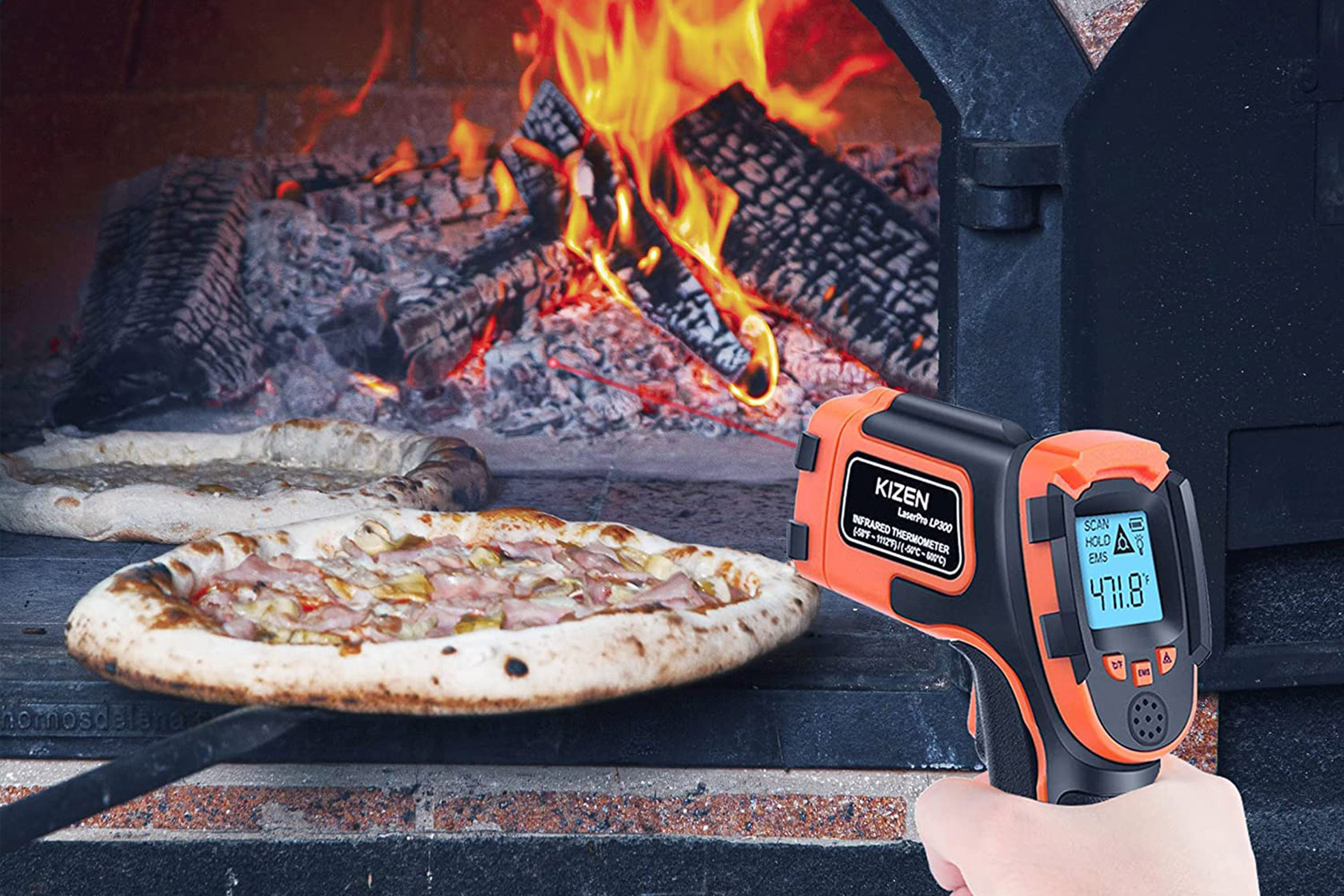 This KIZEN Infrared Thermometer Gun monitors your meats with lasers - Vimarsana News